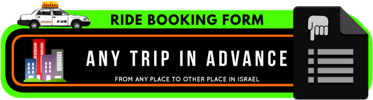 Israel taxi, Isrotaxi Jerusalem transportation services